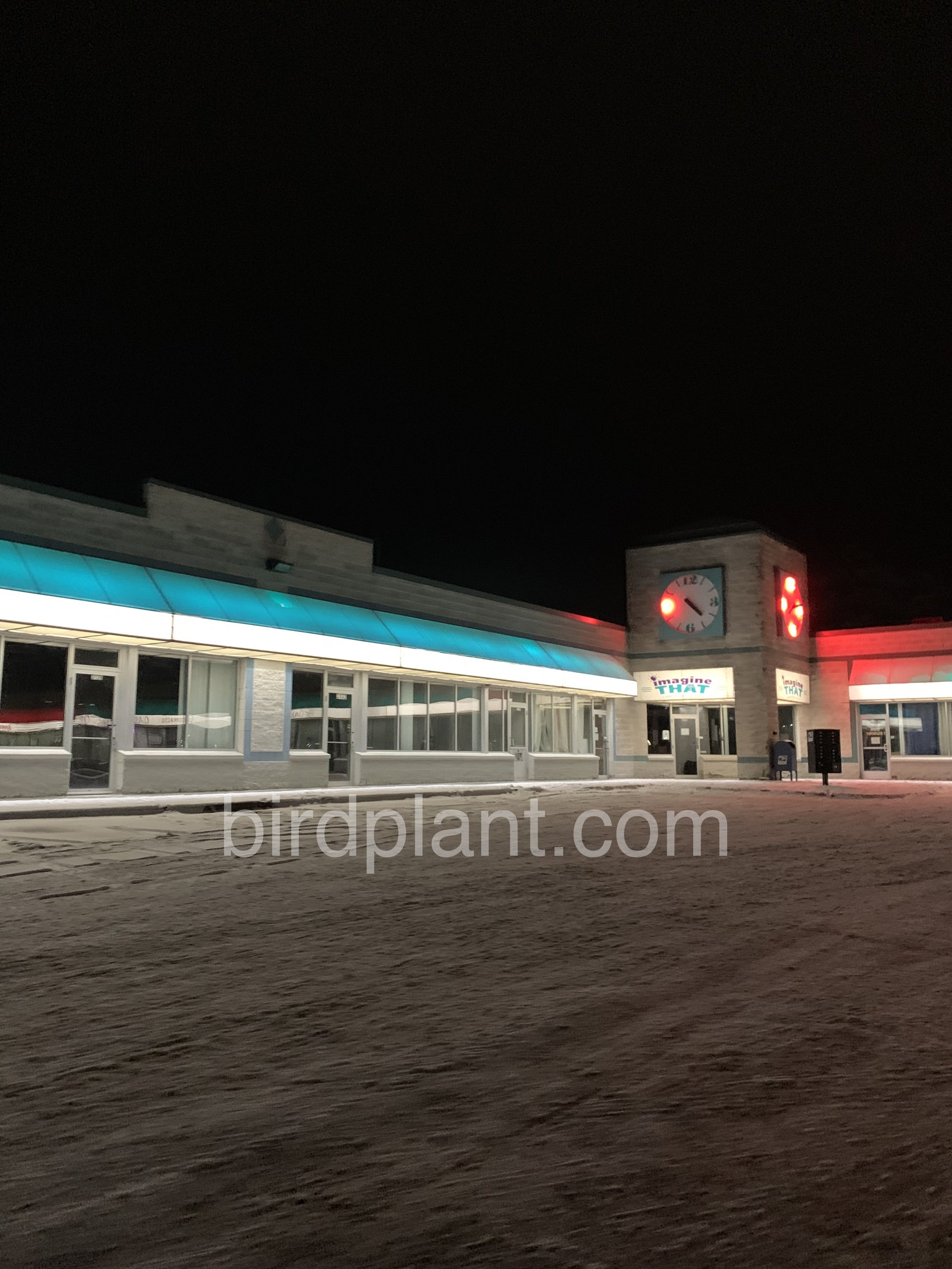 Late Night Strip Mall